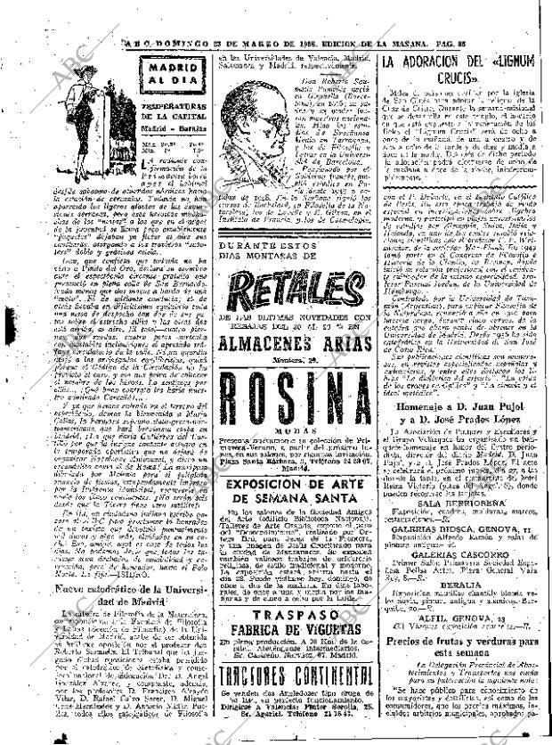 ABC MADRID 23-03-1958 página 85