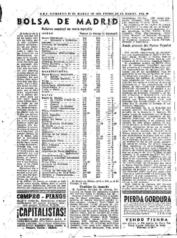 ABC MADRID 23-03-1958 página 87