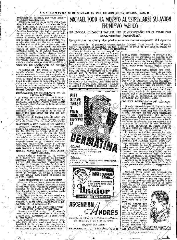 ABC MADRID 23-03-1958 página 93