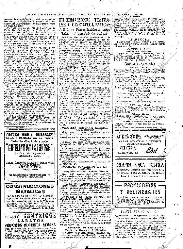 ABC MADRID 23-03-1958 página 94