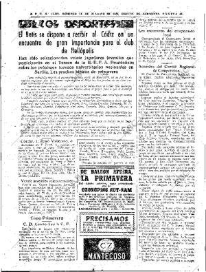 ABC SEVILLA 23-03-1958 página 67