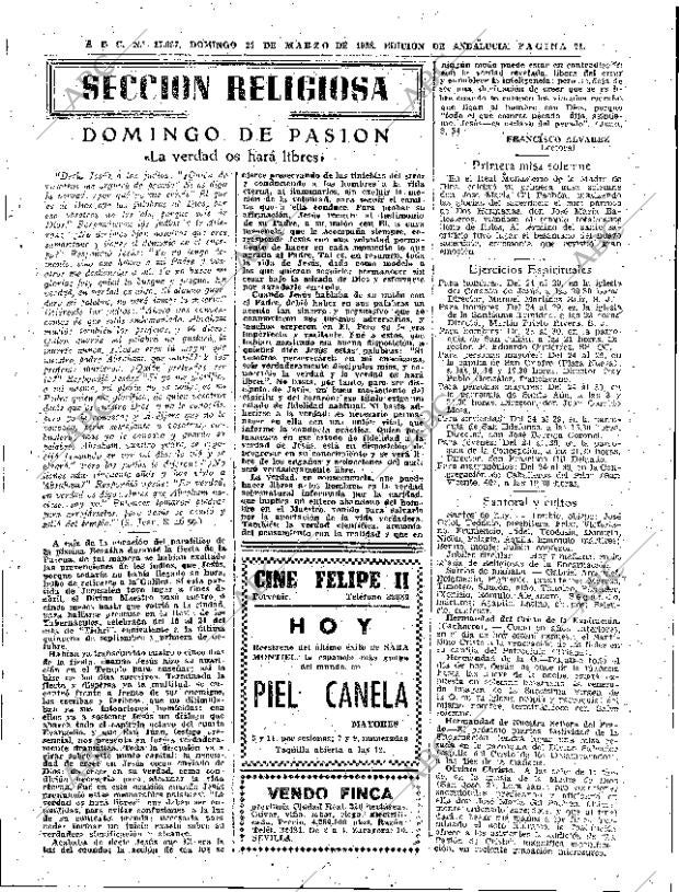 ABC SEVILLA 23-03-1958 página 71
