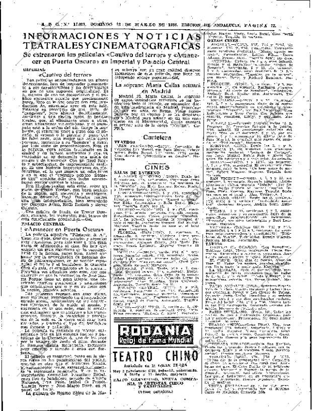 ABC SEVILLA 23-03-1958 página 72