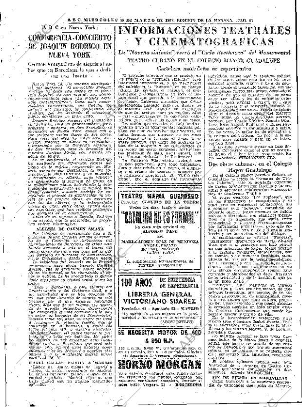 ABC MADRID 26-03-1958 página 61