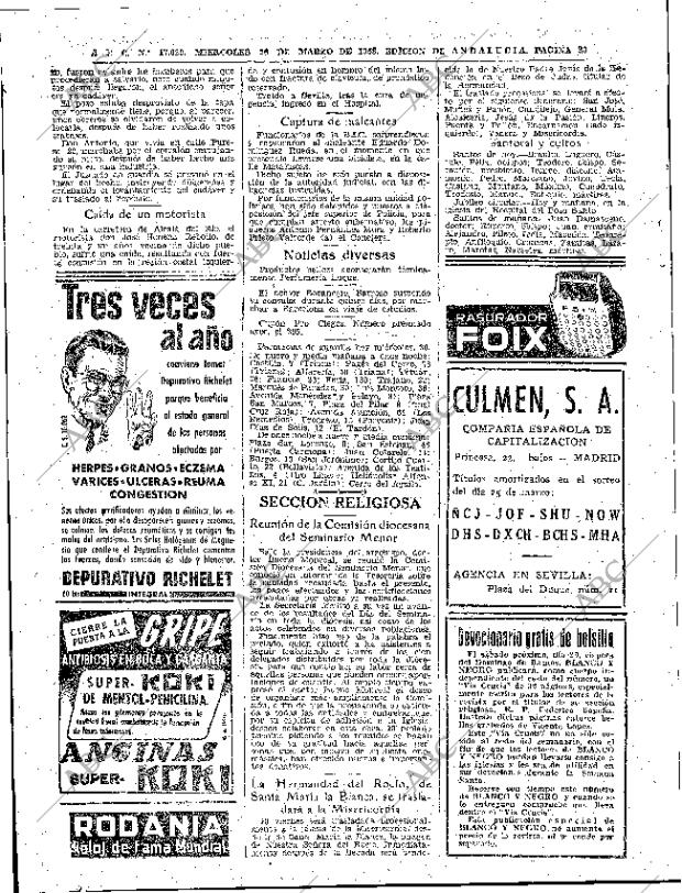 ABC SEVILLA 26-03-1958 página 30