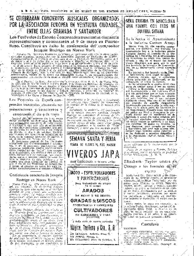 ABC SEVILLA 26-03-1958 página 33