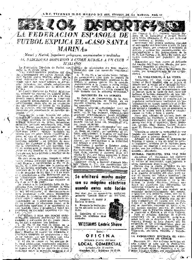 ABC MADRID 28-03-1958 página 57