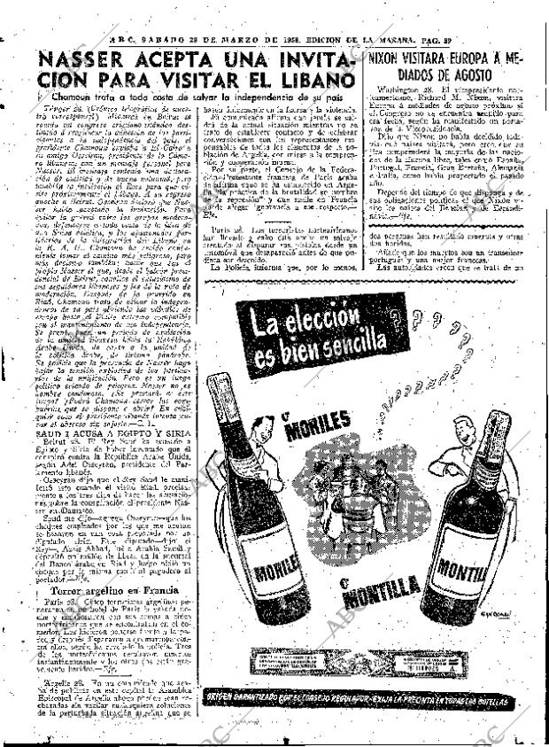 ABC MADRID 29-03-1958 página 39