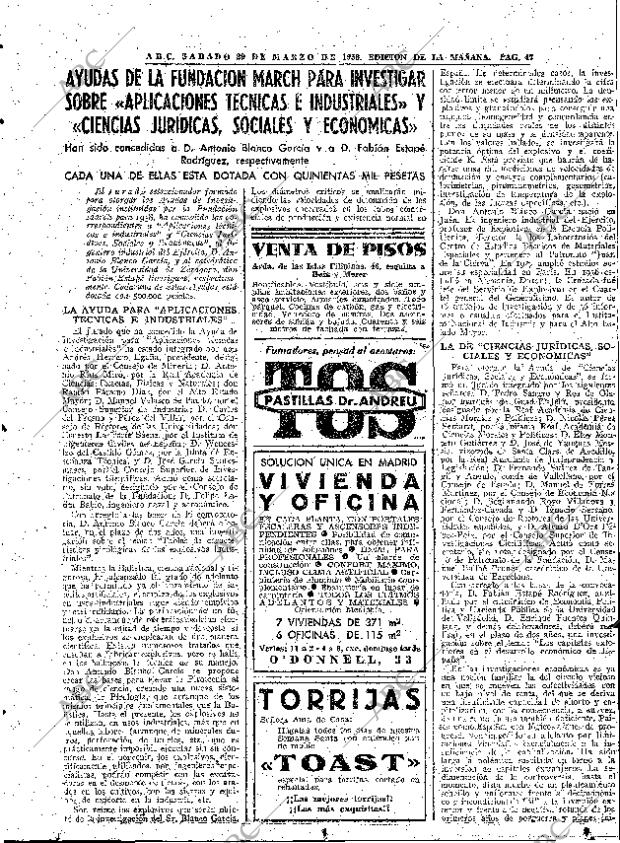 ABC MADRID 29-03-1958 página 47