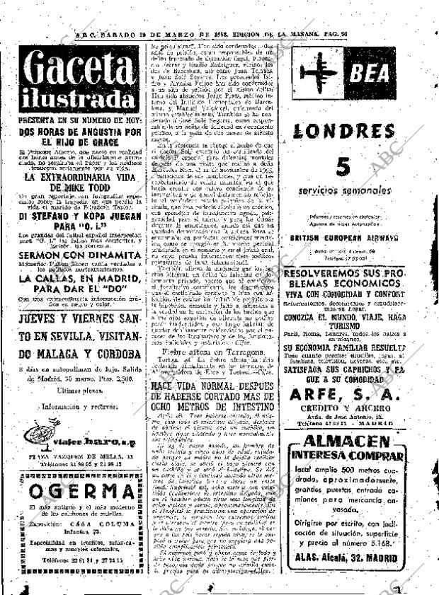 ABC MADRID 29-03-1958 página 50