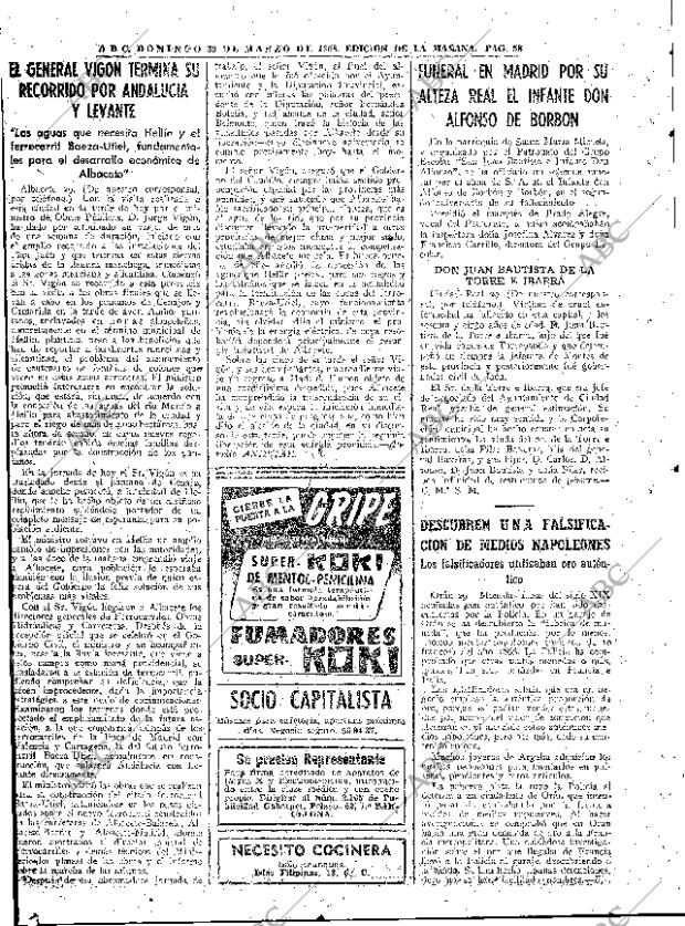 ABC MADRID 30-03-1958 página 58