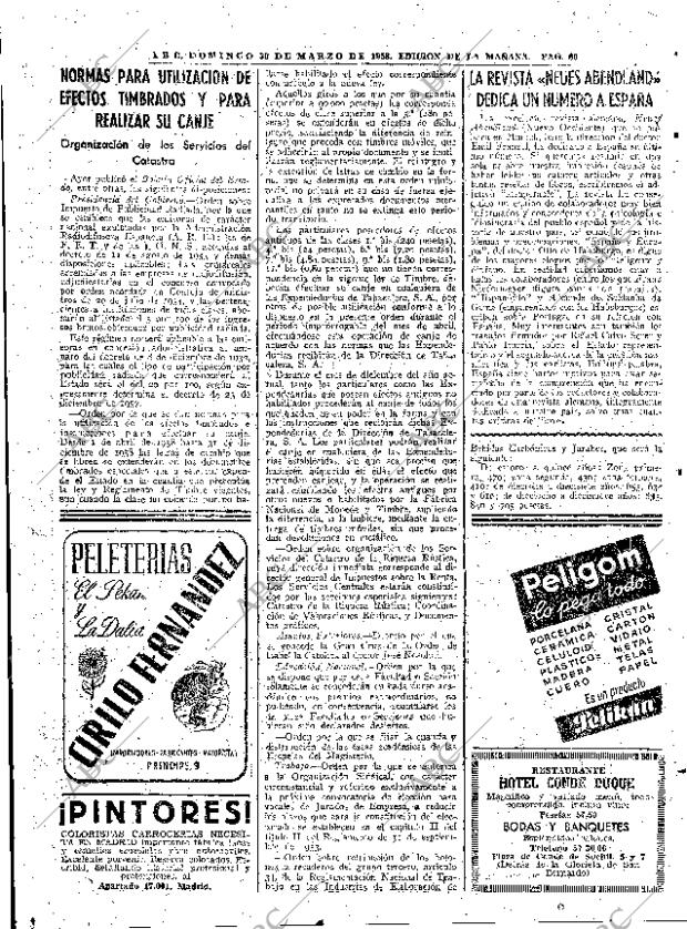 ABC MADRID 30-03-1958 página 60