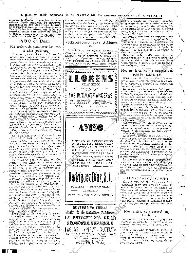 ABC SEVILLA 30-03-1958 página 34