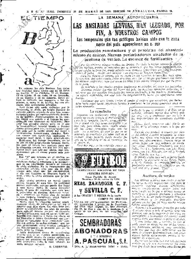 ABC SEVILLA 30-03-1958 página 41