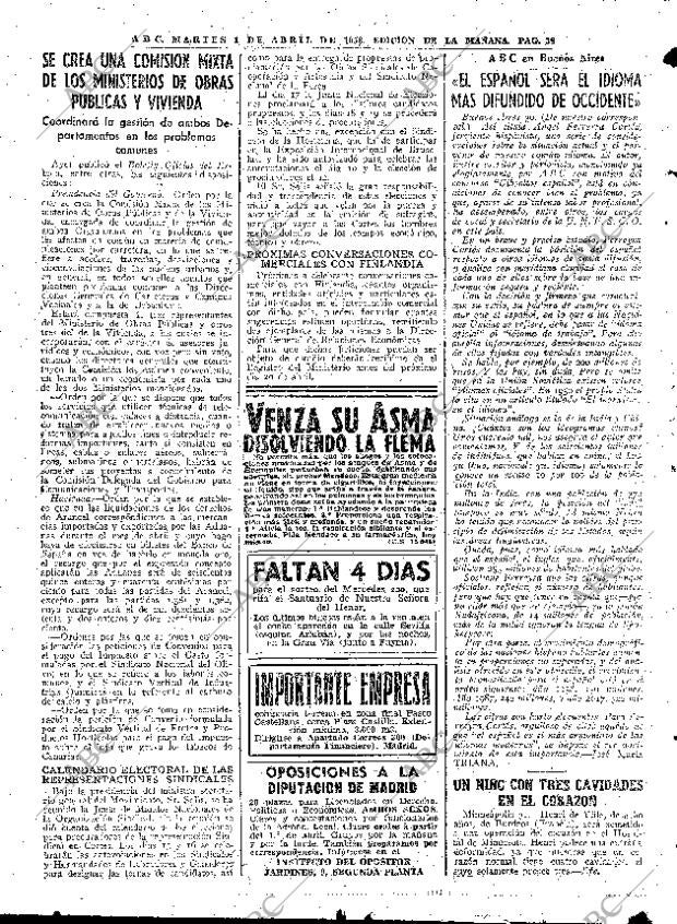 ABC MADRID 01-04-1958 página 38
