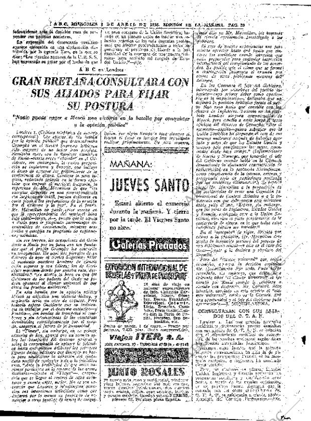 ABC MADRID 02-04-1958 página 20