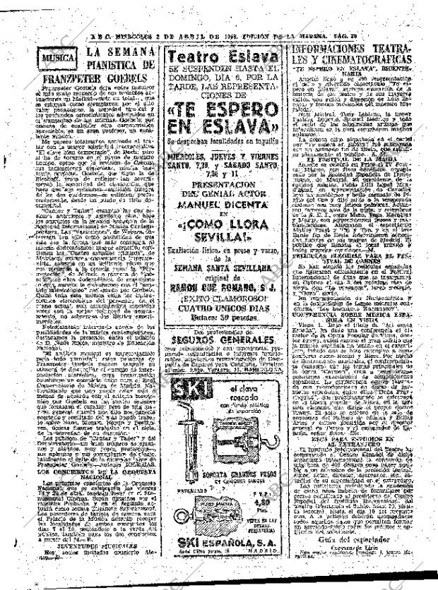 ABC MADRID 02-04-1958 página 39