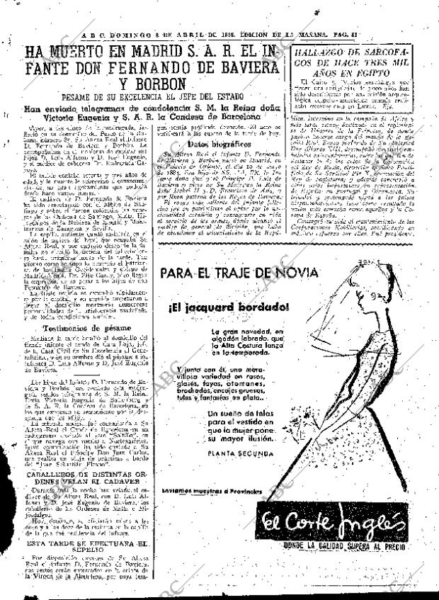 ABC MADRID 06-04-1958 página 59