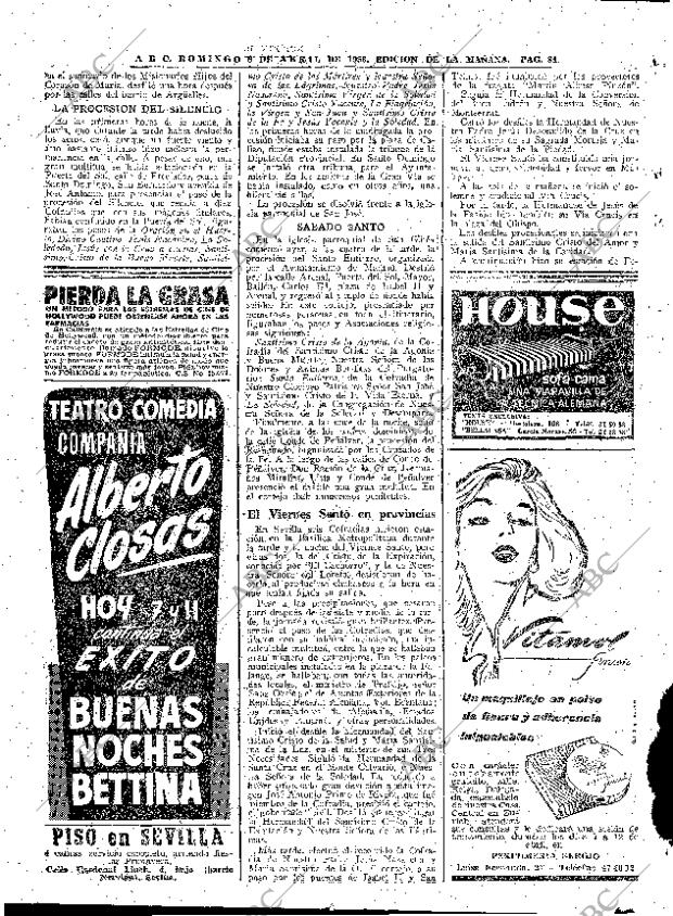 ABC MADRID 06-04-1958 página 62