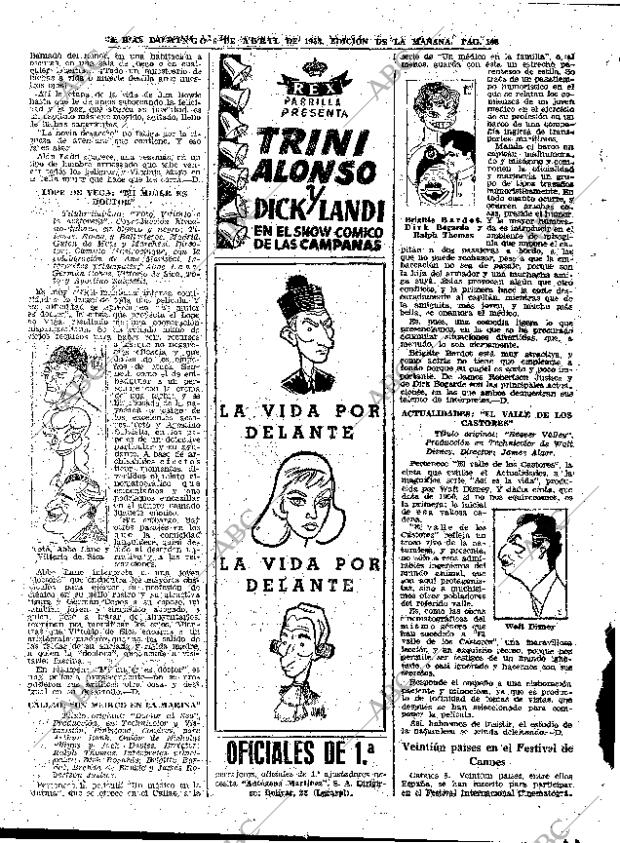 ABC MADRID 06-04-1958 página 86