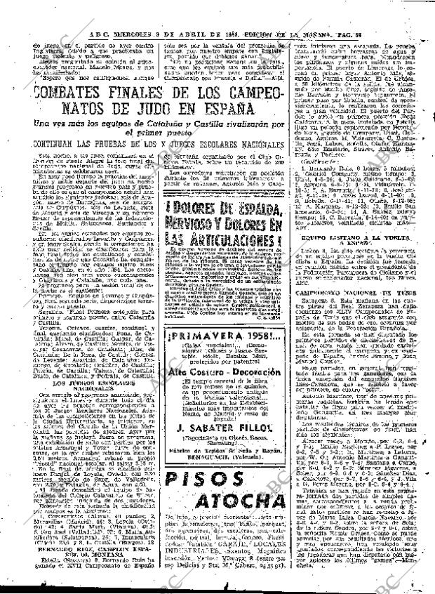 ABC MADRID 09-04-1958 página 58