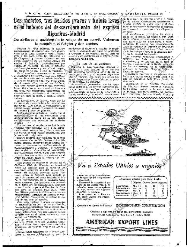 ABC SEVILLA 09-04-1958 página 17