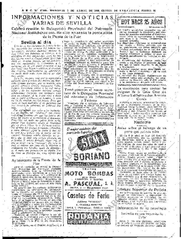 ABC SEVILLA 09-04-1958 página 29