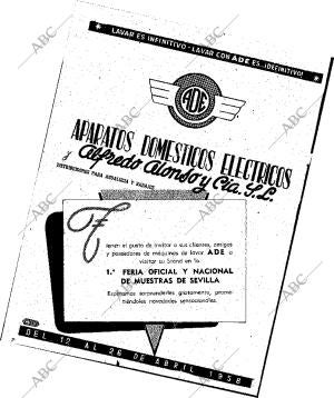 ABC SEVILLA 09-04-1958 página 38