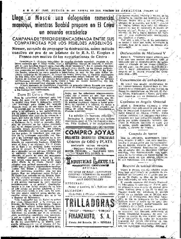 ABC SEVILLA 10-04-1958 página 21