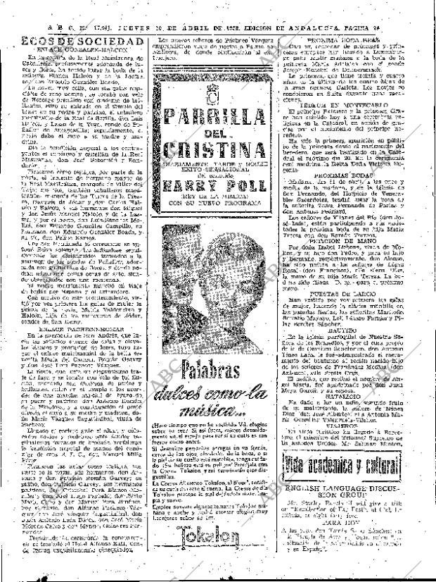 ABC SEVILLA 10-04-1958 página 24