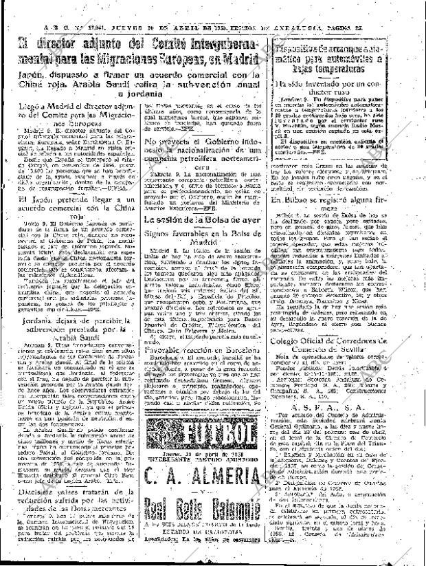 ABC SEVILLA 10-04-1958 página 25