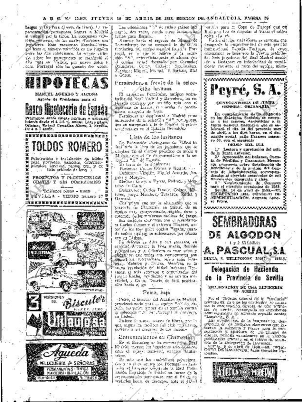 ABC SEVILLA 10-04-1958 página 30