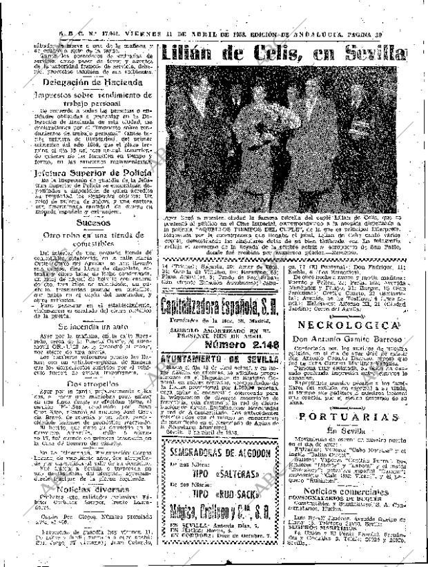 ABC SEVILLA 11-04-1958 página 30