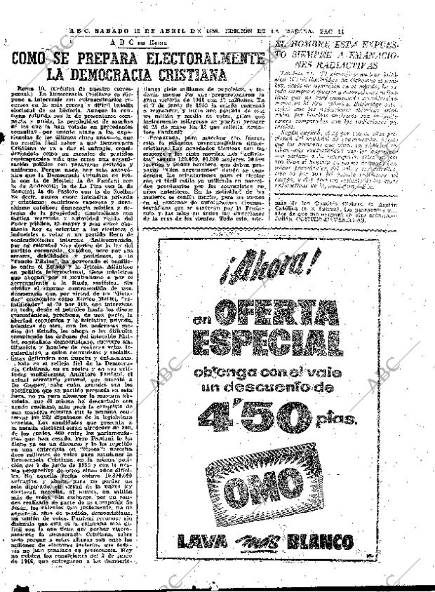 ABC MADRID 12-04-1958 página 41