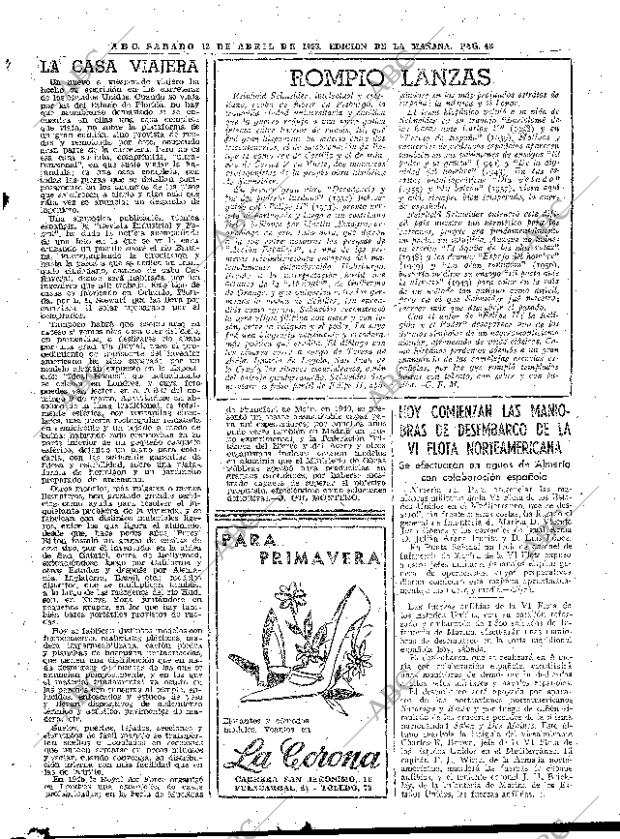 ABC MADRID 12-04-1958 página 43