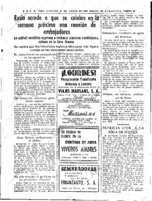 ABC SEVILLA 12-04-1958 página 23