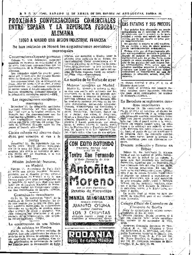 ABC SEVILLA 12-04-1958 página 25