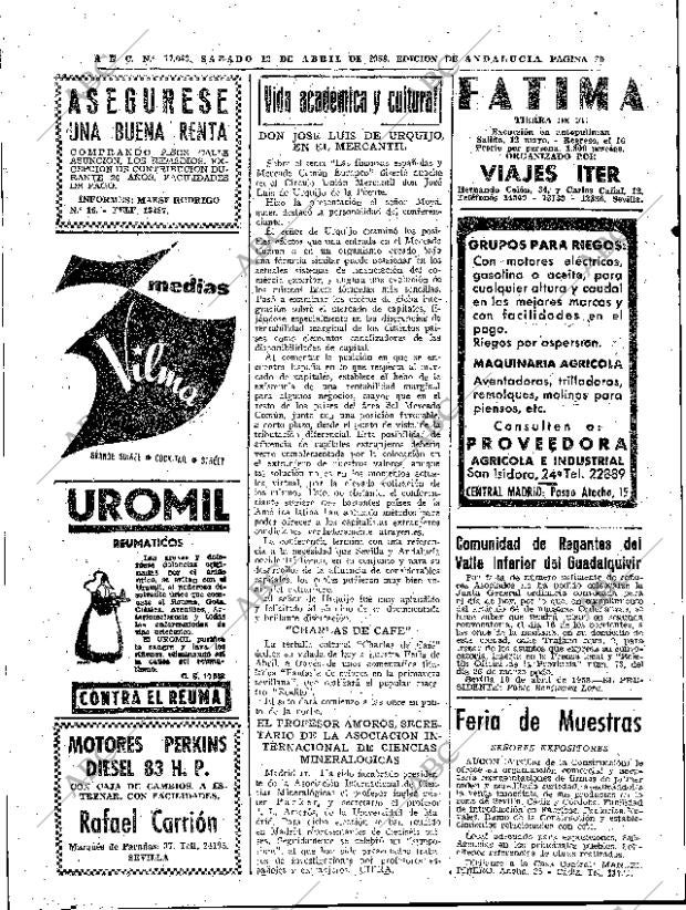 ABC SEVILLA 12-04-1958 página 30