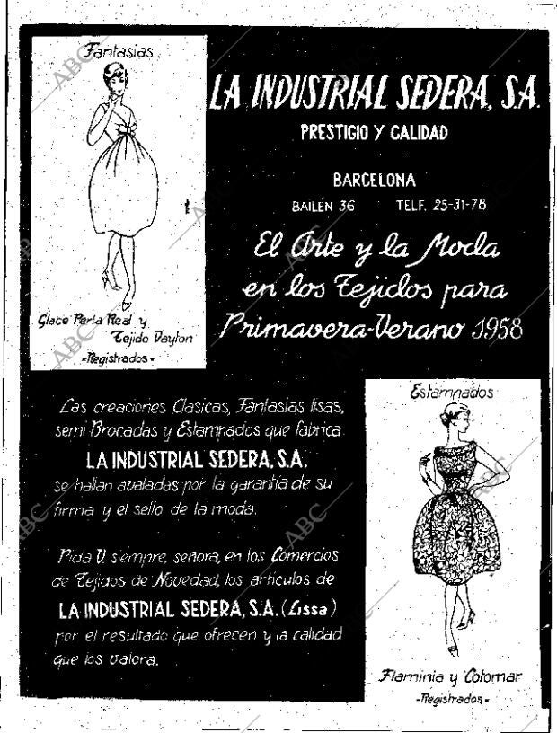 ABC SEVILLA 13-04-1958 página 20
