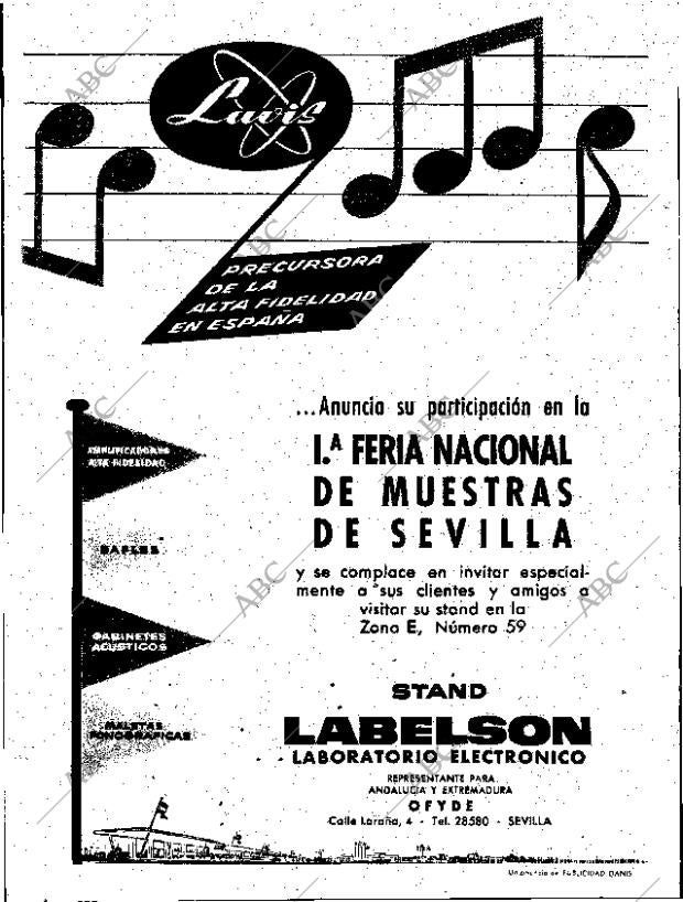 ABC SEVILLA 13-04-1958 página 30