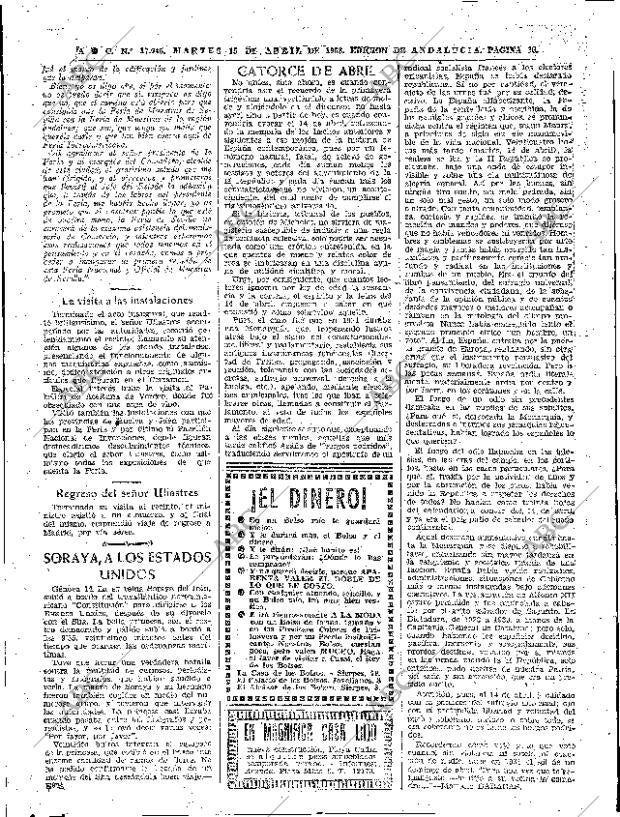 ABC SEVILLA 15-04-1958 página 18
