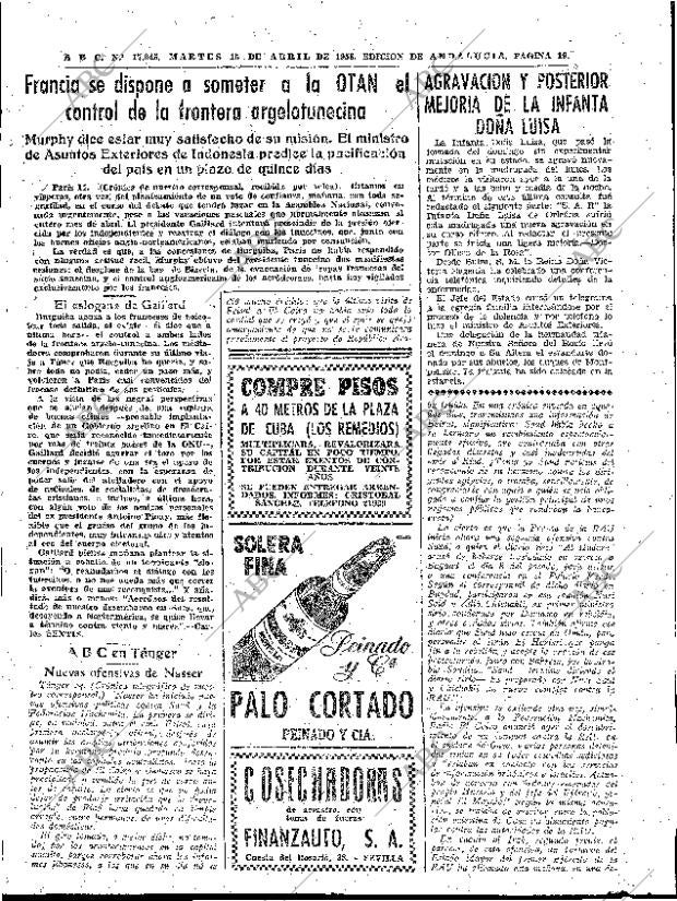 ABC SEVILLA 15-04-1958 página 19
