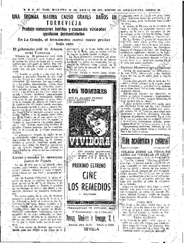 ABC SEVILLA 15-04-1958 página 29