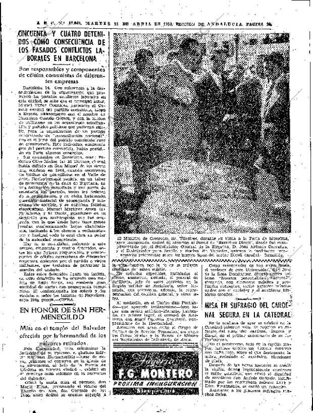 ABC SEVILLA 15-04-1958 página 30