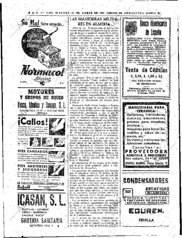 ABC SEVILLA 15-04-1958 página 32