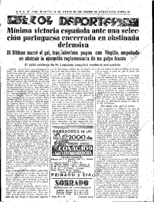 ABC SEVILLA 15-04-1958 página 37