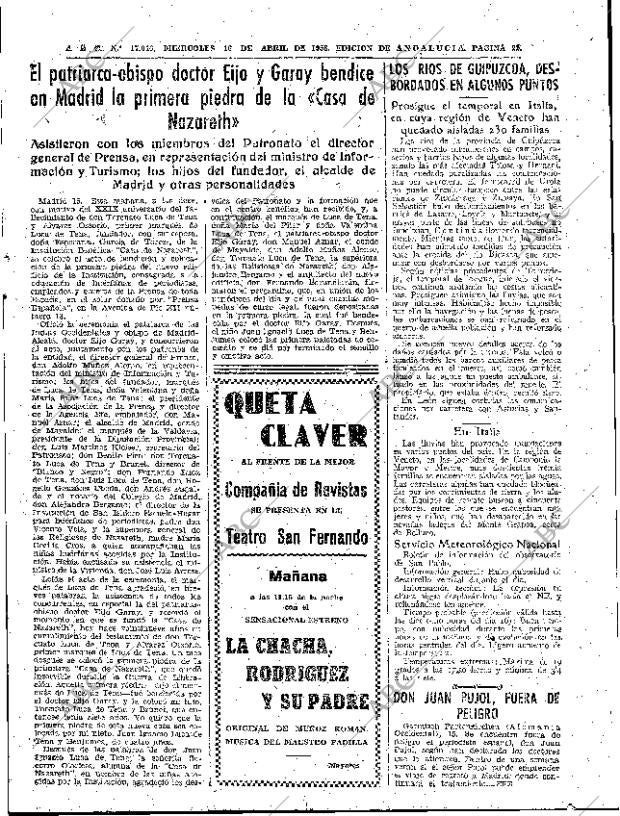 ABC SEVILLA 16-04-1958 página 23