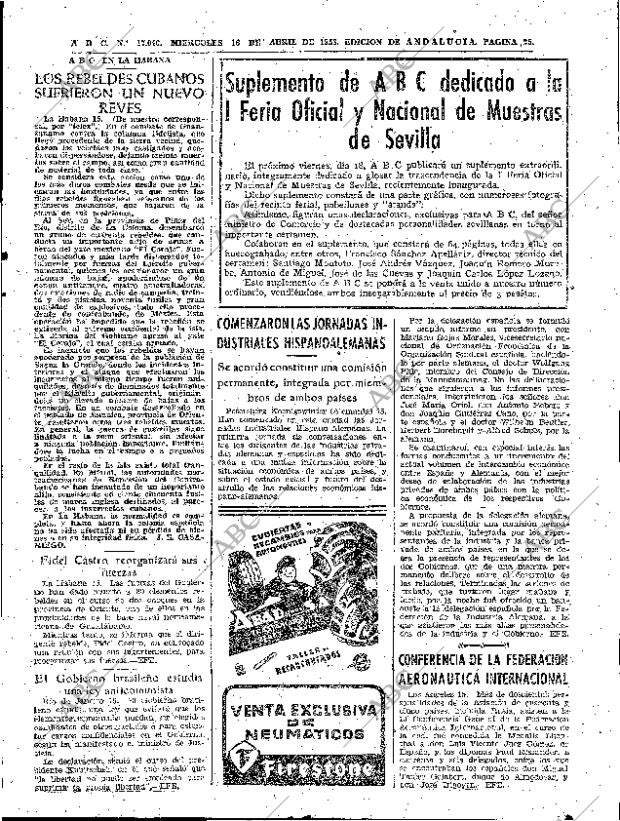 ABC SEVILLA 16-04-1958 página 25