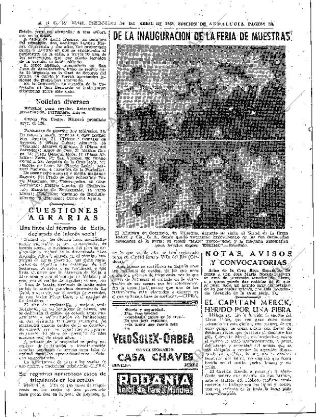 ABC SEVILLA 16-04-1958 página 30