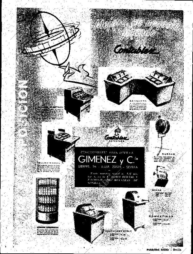 ABC SEVILLA 16-04-1958 página 56